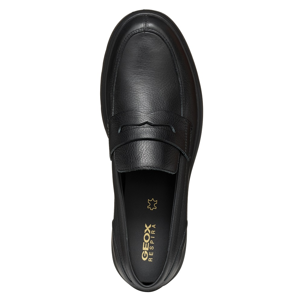 GEOX</br>Ανδρικά Μοκασίνια Μαύρο Δέρμα SPHERICA EC1 A U36D1A 00046 C9997 Geox GEOX</br>Ανδρικά Μοκασίνια Μαύρο Δέρμα SPHERICA EC1 A U36D1A 00046 C9997 Geox