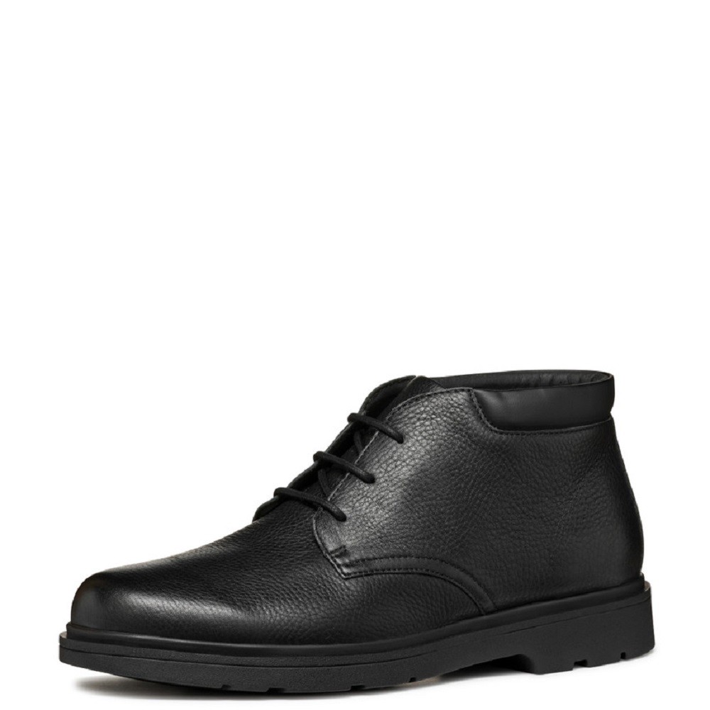 GEOX</br>Ανδρικά Μποτάκια Μαύρο Δέρμα SPHERICA EC1 B U36D1B 00046 C9997 Geox GEOX</br>Ανδρικά Μποτάκια Μαύρο Δέρμα SPHERICA EC1 B U36D1B 00046 C9997 Geox