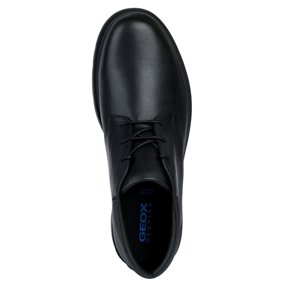 GEOX</br>Ανδρικά Μποτάκια Μαύρο Δέρμα SPHERICA EC1 B U36D1B 00046 C9999 Geox GEOX</br>Ανδρικά Μποτάκια Μαύρο Δέρμα SPHERICA EC1 B U36D1B 00046 C9999 Geox