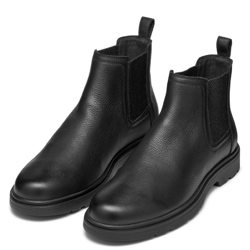 GEOX</br>Ανδρικά Μποτάκια Μαύρο Δέρμα SPHERICA EC1 C U36D1C 00046 C9997 Geox