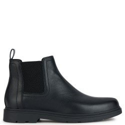 GEOX</br>Ανδρικά Μποτάκια Μαύρο Δέρμα SPHERICA EC1 C U36D1C 00046 C9999 Geox