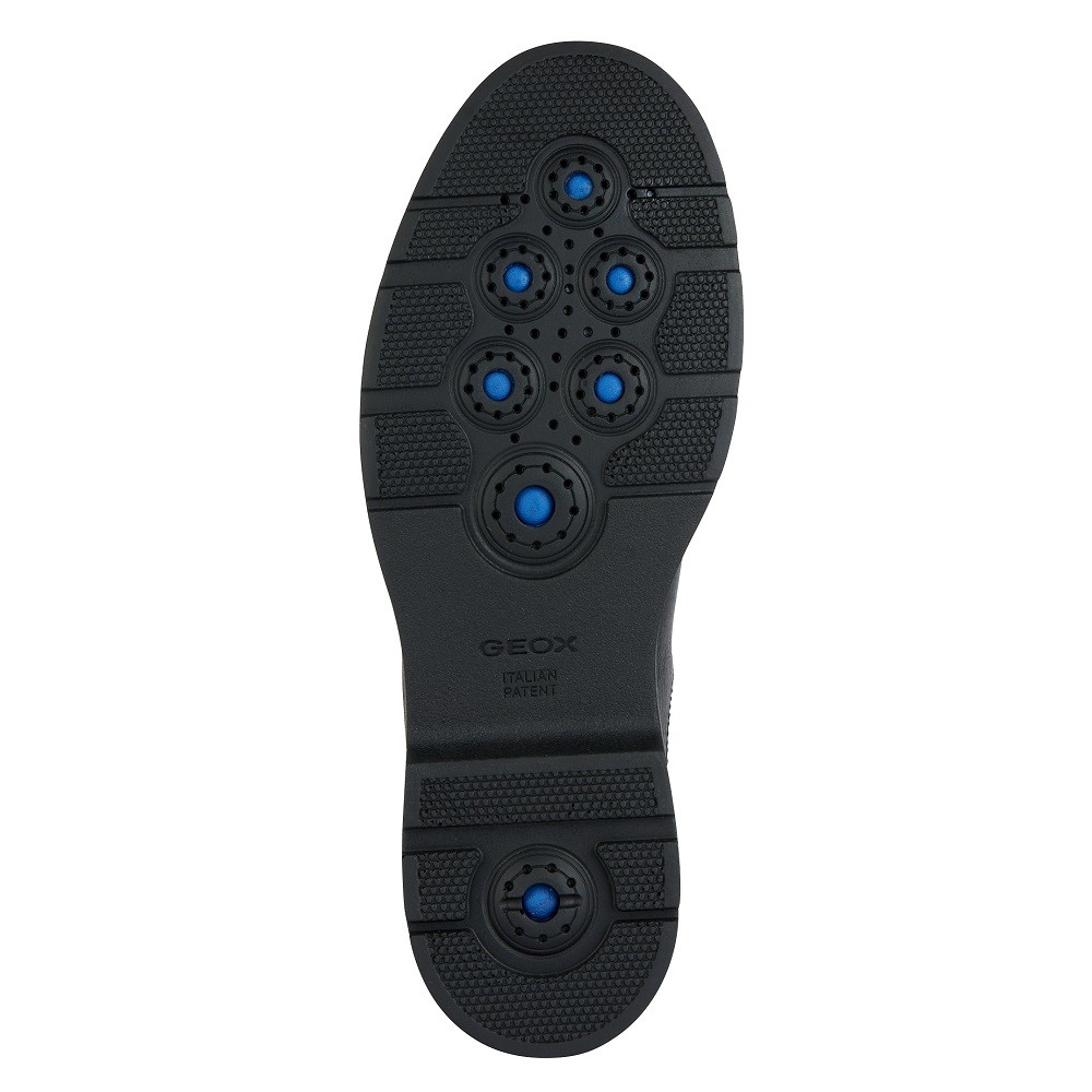 GEOX</br>Ανδρικά Μποτάκια Μαύρο Δέρμα SPHERICA EC1 C U36D1C 00046 C9999 Geox