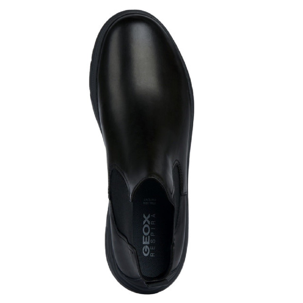 GEOX</br>Ανδρικά Μποτάκια Μαύρο Δέρμα PORTELLO A U36E1A 00043 C9999 Geox GEOX</br>Ανδρικά Μποτάκια Μαύρο Δέρμα PORTELLO A U36E1A 00043 C9999 Geox