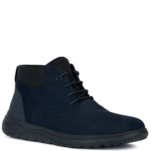 Ανδρικά Μποτάκια Μπλε Suede PORTELLO B U36E1B 022EK C4002 PORTELLO Geox