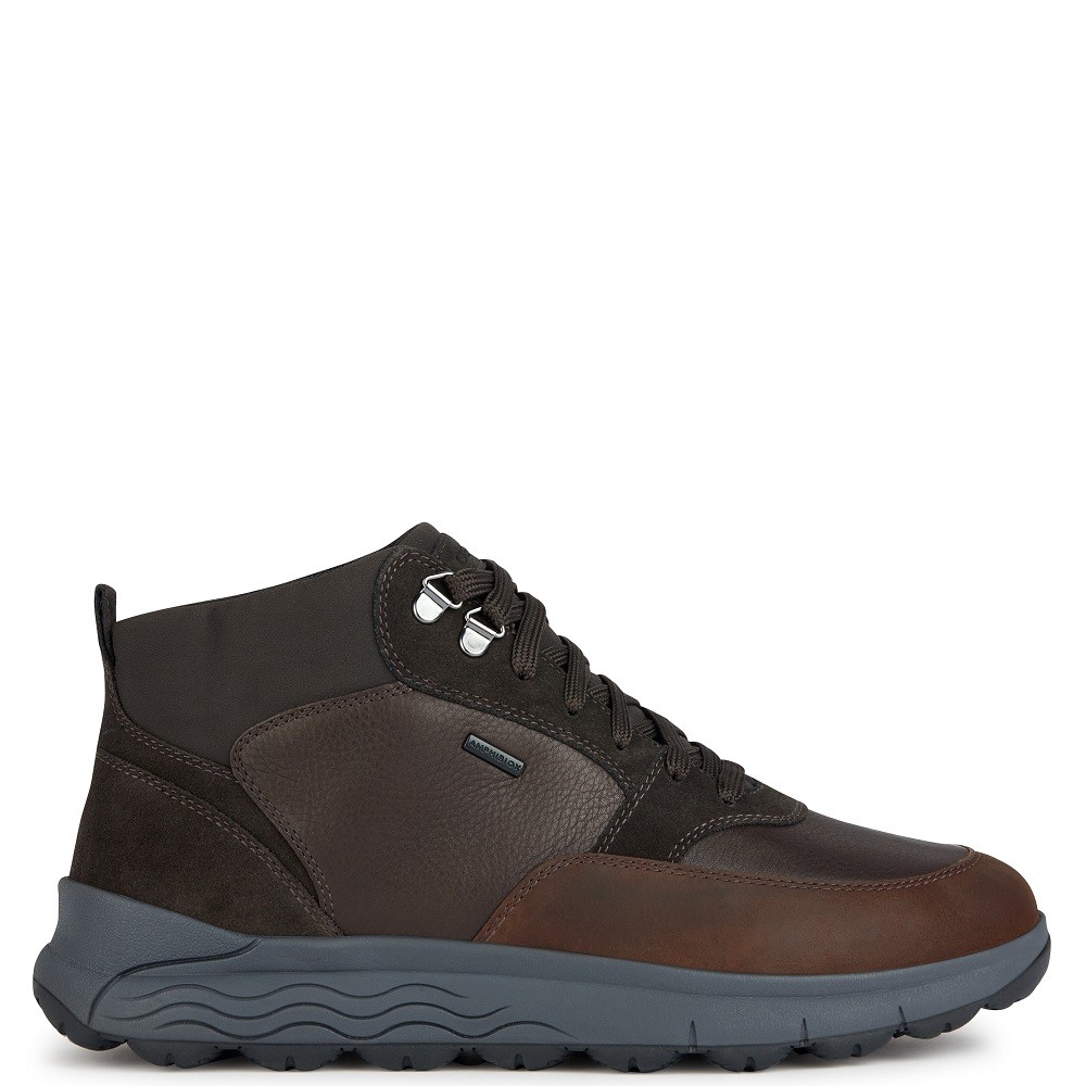 GEOX</br>Ανδρικά Μποτάκια Καφέ Waterproof SPHERICA 4X4 B ABX A U36FDA 0FVFF C6006 Geox
