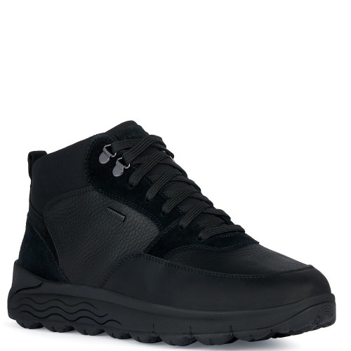 Ανδρικά Μποτάκια Μαύρο Waterproof SPHERICA 4X4 B ABX A U36FDA 0FVFF C9999 Geox