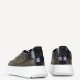 BOSS</br>Ανδρικά Sneakers Χακί Δέρμα U430 GOMATTO Boss BOSS</br>Ανδρικά Sneakers Χακί Δέρμα U430 GOMATTO Boss