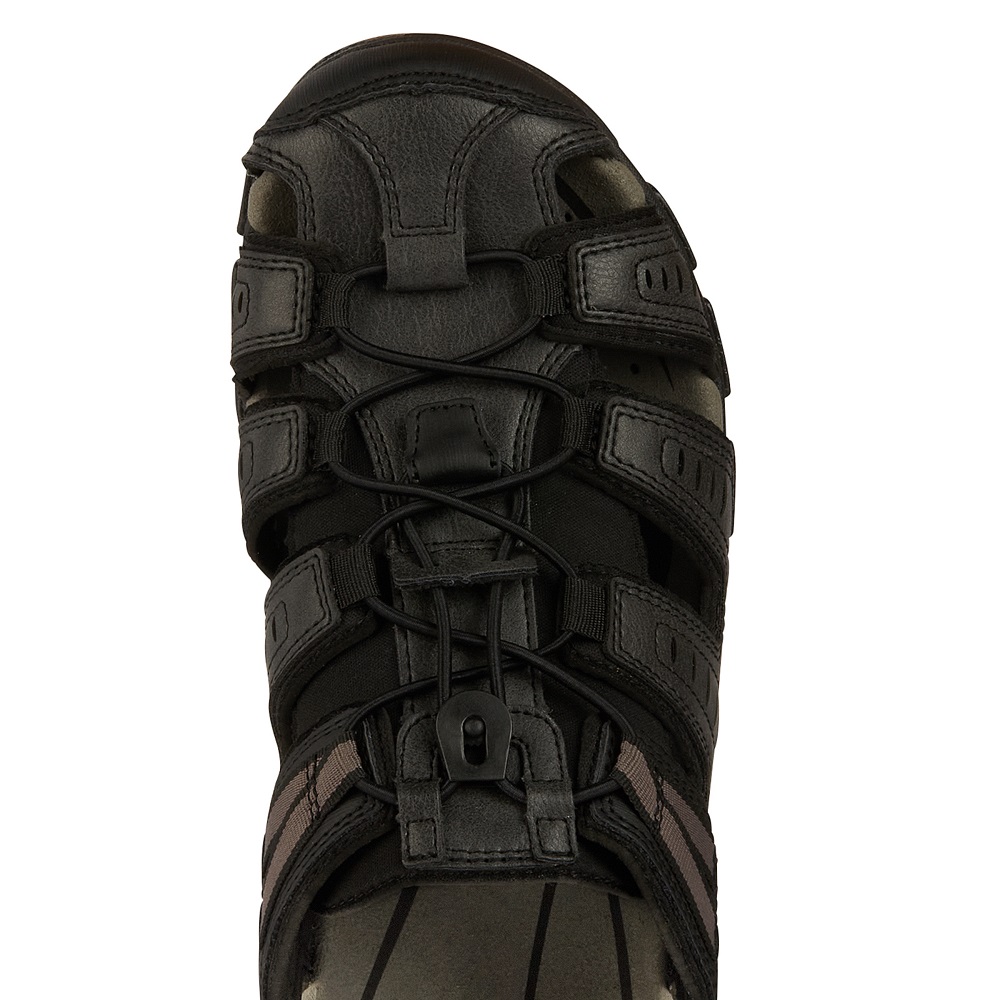 GEOX</br>Geox S.STRADA C U4524C 000ME C9999 Ανδρικά Πέδιλα/Παπουτσοπέδιλα Μαύρο