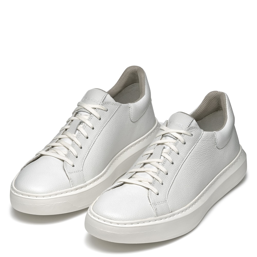 GEOX</br>Ανδρικά Sneakers Λευκό Δέρμα DEIVEN D U455WD 00047 C1001 Geox GEOX</br>Ανδρικά Sneakers Λευκό Δέρμα DEIVEN D U455WD 00047 C1001 Geox