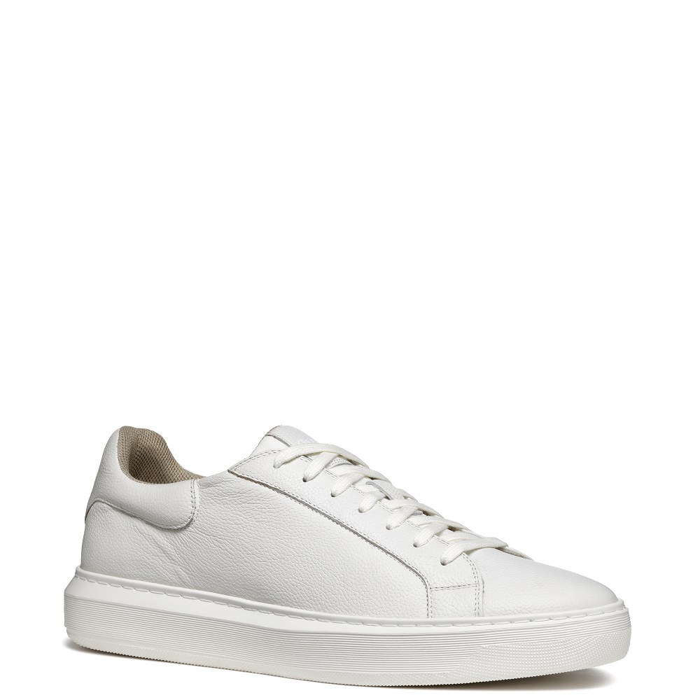 GEOX</br>Ανδρικά Sneakers Λευκό Δέρμα DEIVEN D U455WD 00047 C1001 Geox GEOX</br>Ανδρικά Sneakers Λευκό Δέρμα DEIVEN D U455WD 00047 C1001 Geox