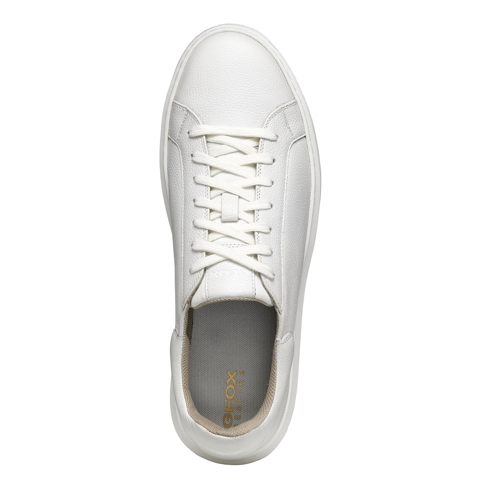 GEOX</br>Ανδρικά Sneakers Λευκό Δέρμα DEIVEN D U455WD 00047 C1001 Geox GEOX</br>Ανδρικά Sneakers Λευκό Δέρμα DEIVEN D U455WD 00047 C1001 Geox
