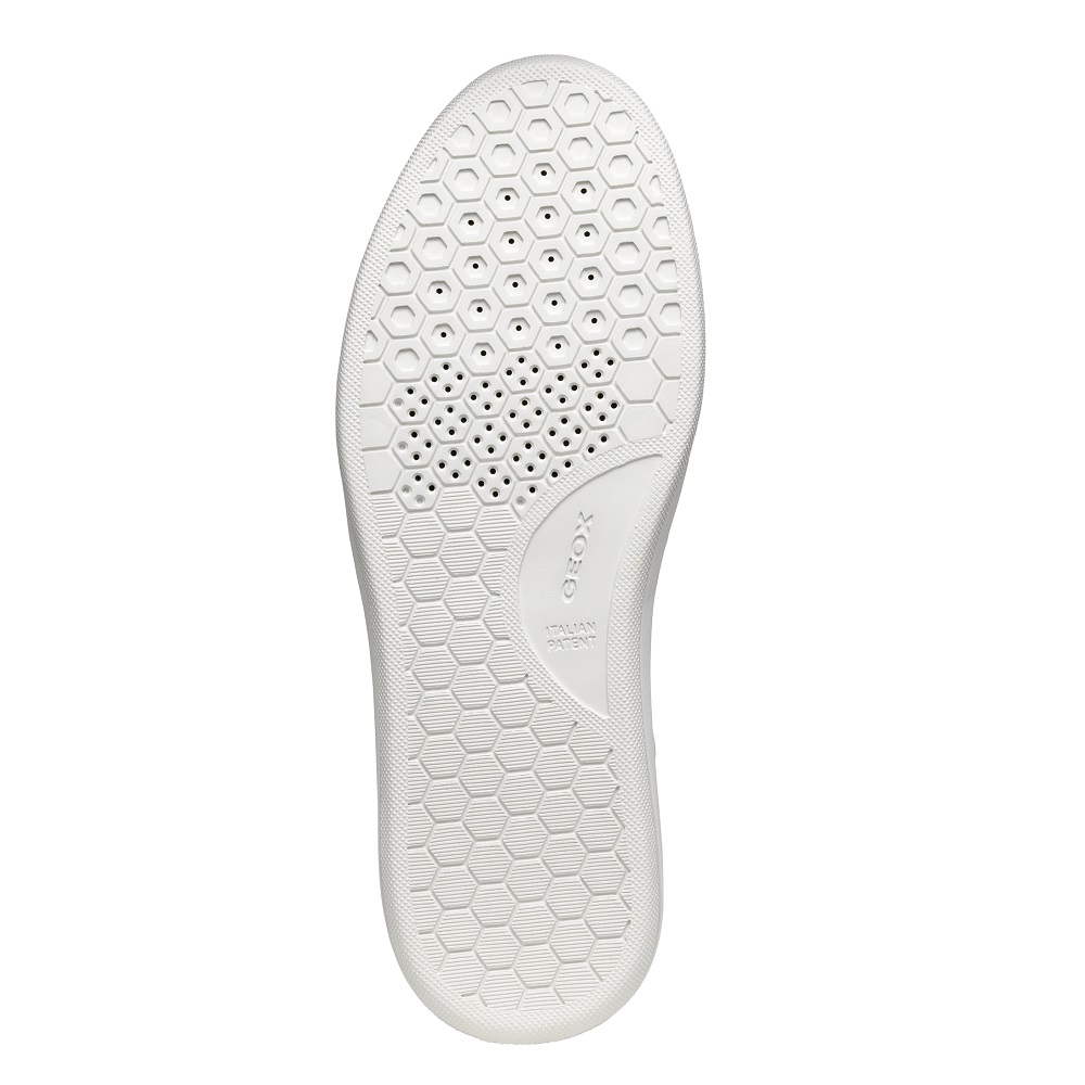 GEOX</br>Ανδρικά Sneakers Λευκό Δέρμα DEIVEN D U455WD 00047 C1001 Geox GEOX</br>Ανδρικά Sneakers Λευκό Δέρμα DEIVEN D U455WD 00047 C1001 Geox