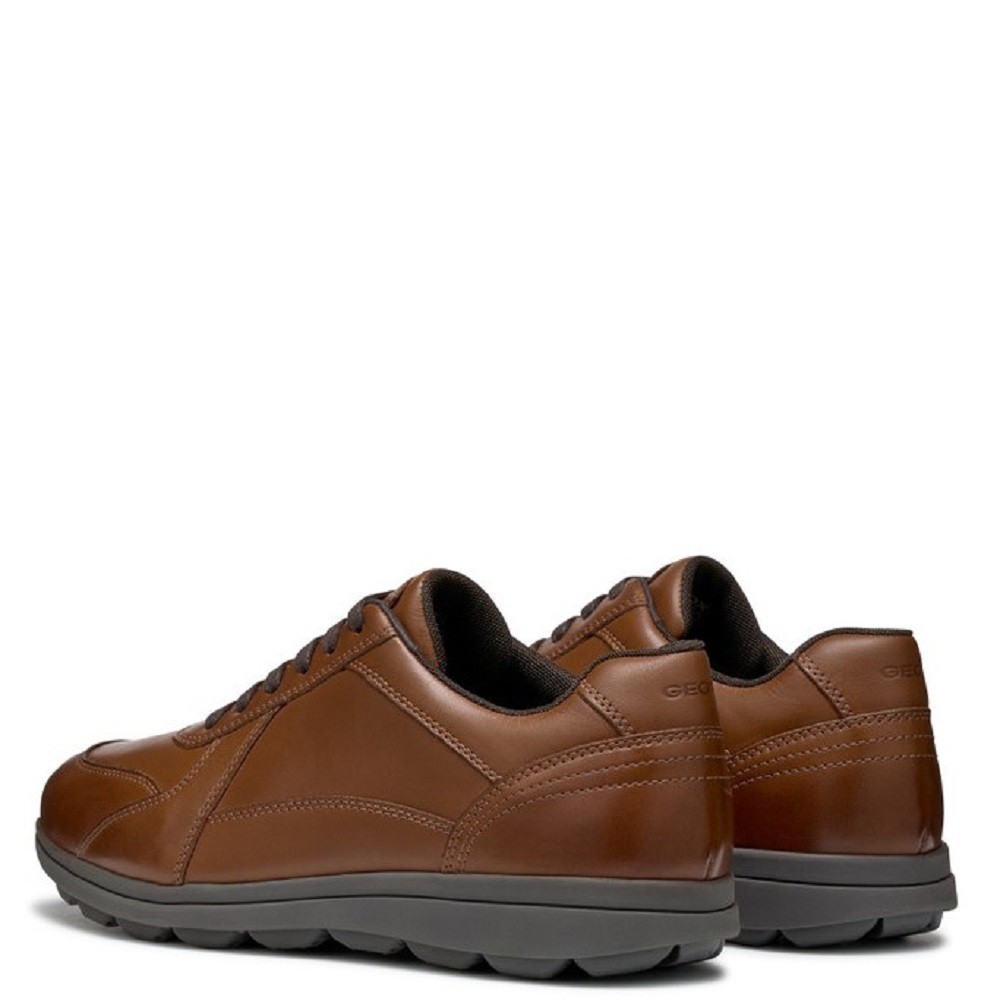 GEOX</br>Ανδρικά Sneakers Ταμπά Δέρμα SPHERICA EC12 A U45GRA 00043 C6001 Geox GEOX</br>Ανδρικά Sneakers Ταμπά Δέρμα SPHERICA EC12 A U45GRA 00043 C6001 Geox