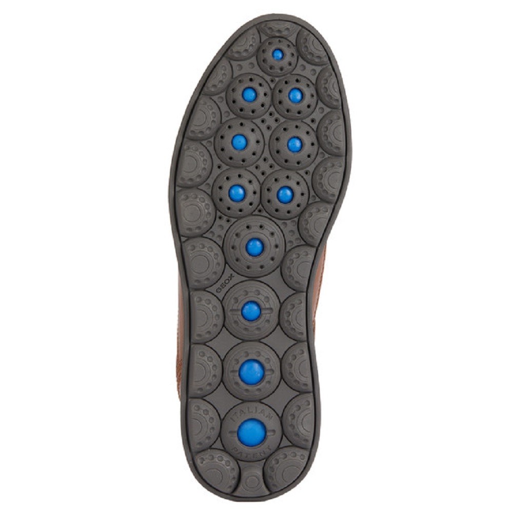 GEOX</br>Ανδρικά Sneakers Ταμπά Δέρμα SPHERICA EC12 A U45GRA 00043 C6001 Geox GEOX</br>Ανδρικά Sneakers Ταμπά Δέρμα SPHERICA EC12 A U45GRA 00043 C6001 Geox