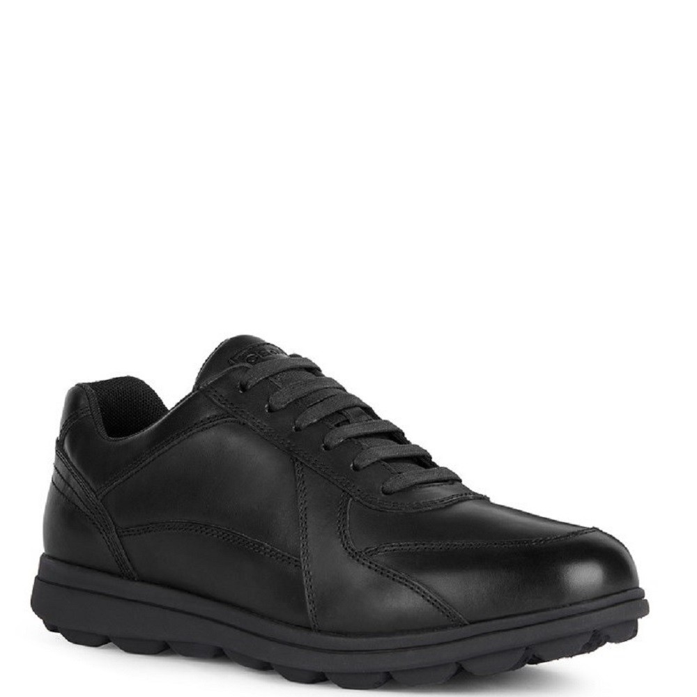 GEOX</br>Ανδρικά Sneakers Μαύρο Δέρμα SPHERICA EC12 A U45GRA 00043 C9999 Geox GEOX</br>Ανδρικά Sneakers Μαύρο Δέρμα SPHERICA EC12 A U45GRA 00043 C9999 Geox
