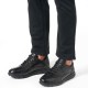 GEOX</br>Ανδρικά Sneakers Μαύρο Δέρμα SPHERICA EC12 A U45GRA 00043 C9999 Geox GEOX</br>Ανδρικά Sneakers Μαύρο Δέρμα SPHERICA EC12 A U45GRA 00043 C9999 Geox