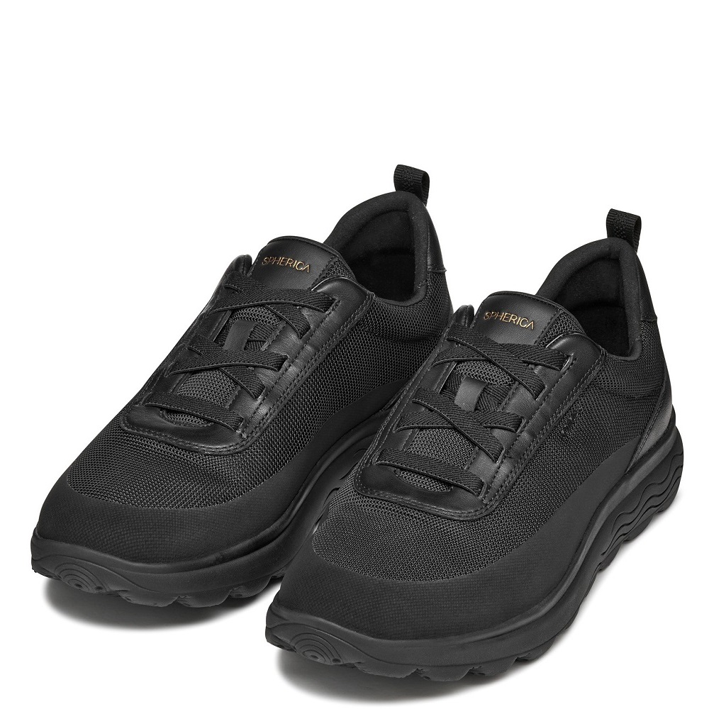 GEOX</br>Ανδρικά Sneakers Μαύρο SPHERICA A U46BYA 01185 C9999 Geox GEOX</br>Ανδρικά Sneakers Μαύρο SPHERICA A U46BYA 01185 C9999 Geox