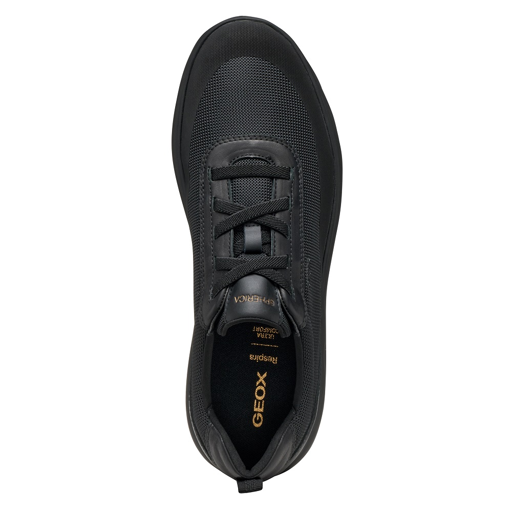 GEOX</br>Ανδρικά Sneakers Μαύρο SPHERICA A U46BYA 01185 C9999 Geox GEOX</br>Ανδρικά Sneakers Μαύρο SPHERICA A U46BYA 01185 C9999 Geox