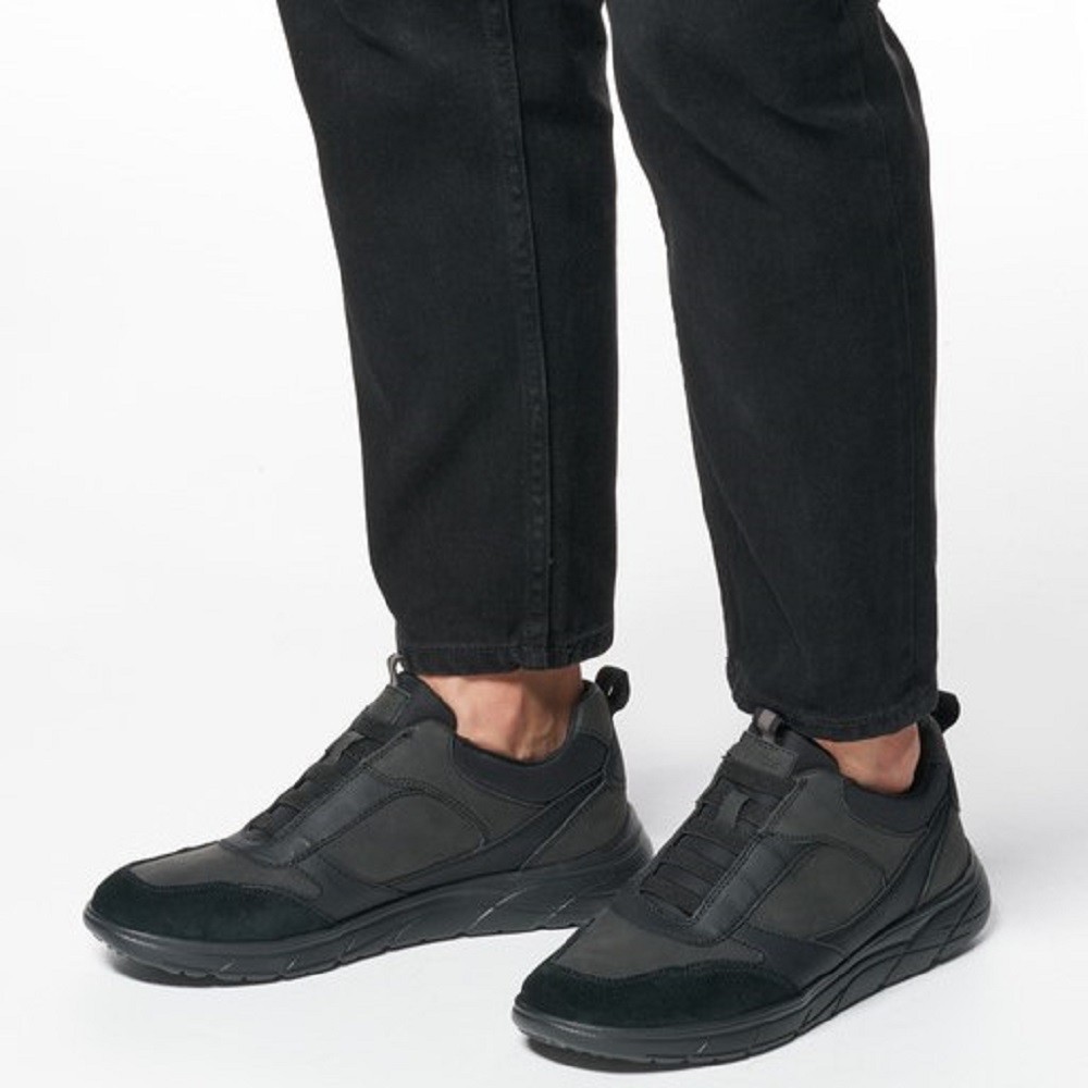 GEOX</br>Ανδρικά Sneakers Μαύρο PORTELLO B U46E1B 0BCEK C9999 Geox GEOX</br>Ανδρικά Sneakers Μαύρο PORTELLO B U46E1B 0BCEK C9999 Geox