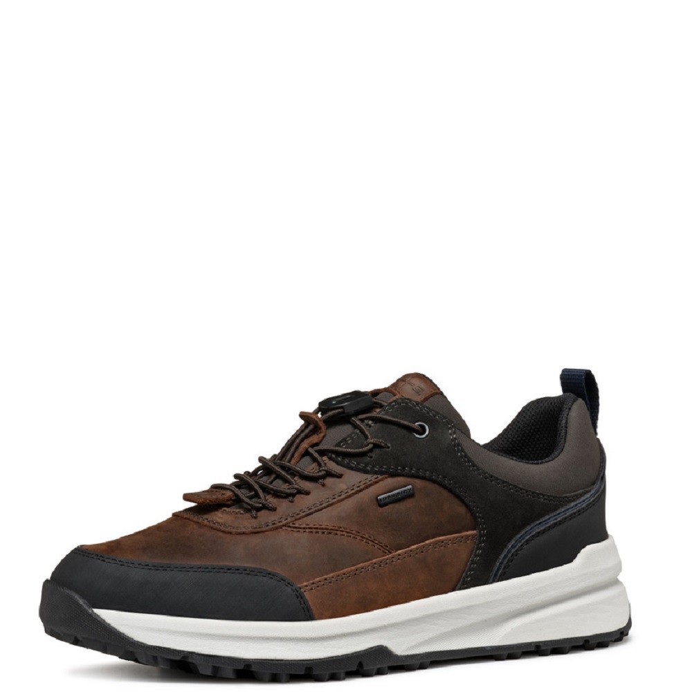 GEOX</br>Ανδρικά Sneakers Καφέ Δέρμα Waterproof STERRATRAIL+GRIP ABX B U46H0B 0FF22 C6009 Geox GEOX</br>Ανδρικά Sneakers Καφέ Δέρμα Waterproof STERRATRAIL+GRIP ABX B U46H0B 0FF22 C6009 Geox