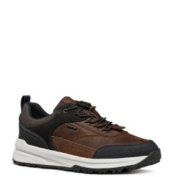 Ανδρικά Sneakers Καφέ Δέρμα Waterproof STERRATRAIL+GRIP ABX B U46H0B 0FF22 C6009 Geox