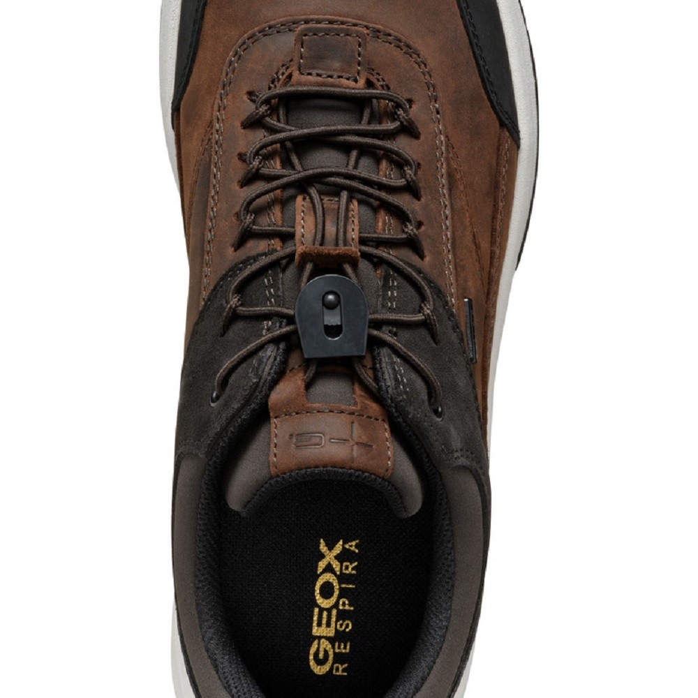 GEOX</br>Ανδρικά Sneakers Καφέ Δέρμα Waterproof STERRATRAIL+GRIP ABX B U46H0B 0FF22 C6009 Geox GEOX</br>Ανδρικά Sneakers Καφέ Δέρμα Waterproof STERRATRAIL+GRIP ABX B U46H0B 0FF22 C6009 Geox