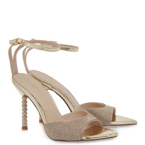 Γυναικεία Πέδιλα Πλατίνα Καθρέφτης Στρας AB JOY-625 Alessandra Bruni Γυναικεία Πέδιλα Πλατίνα Καθρέφτης Στρας AB JOY-625 Alessandra Bruni