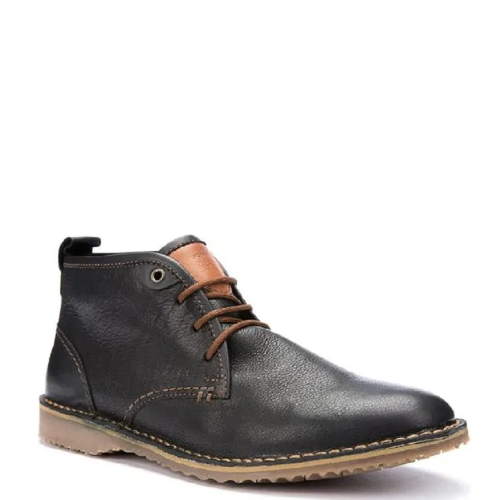 Ανδρικά Μποτάκια Μαύρο Δέρμα ZAL B U54U5B 00046 C9999 Geox Ανδρικά Μποτάκια Μαύρο Δέρμα ZAL B U54U5B 00046 C9999 Geox