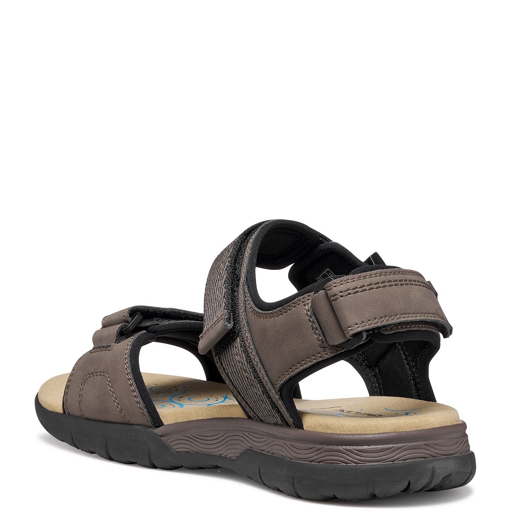 GEOX</br>Geox SPHERICA EC5 B U55ELB 000EK C1381 Ανδρικά Πέδιλα Γκρι/Μαύρο GEOX</br>Geox SPHERICA EC5 B U55ELB 000EK C1381 Ανδρικά Πέδιλα Γκρι/Μαύρο