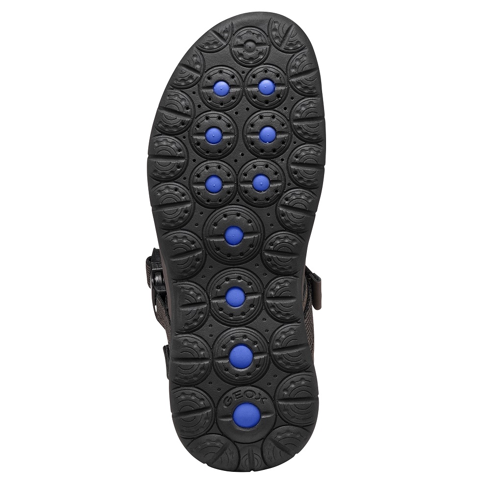 GEOX</br>Geox SPHERICA EC5 B U55ELB 000EK C1381 Ανδρικά Πέδιλα Γκρι/Μαύρο GEOX</br>Geox SPHERICA EC5 B U55ELB 000EK C1381 Ανδρικά Πέδιλα Γκρι/Μαύρο