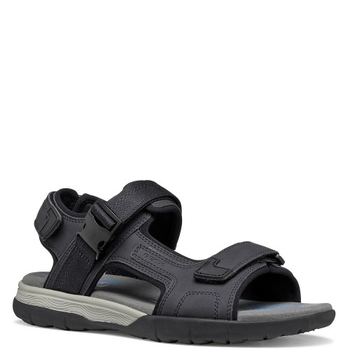 Geox SPHERICA EC5 B U55ELB 000EK C4367 Ανδρικά Πέδιλα Μπλε/Μαύρο