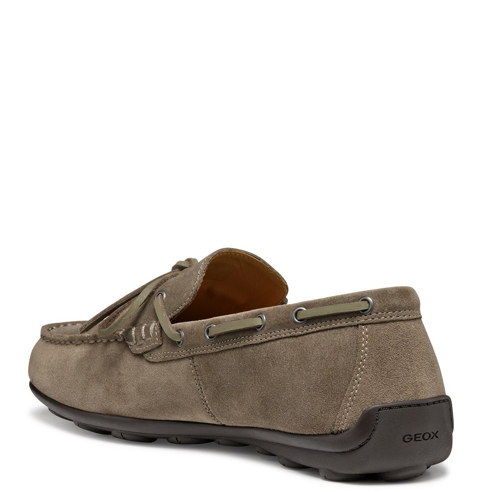 GEOX</br>Ανδρικά Μοκασίνια/Loafers Γκρι Suede SPHERICA EC16 B U55HYB 00022 C1018 Geox GEOX</br>Ανδρικά Μοκασίνια/Loafers Γκρι Suede SPHERICA EC16 B U55HYB 00022 C1018 Geox