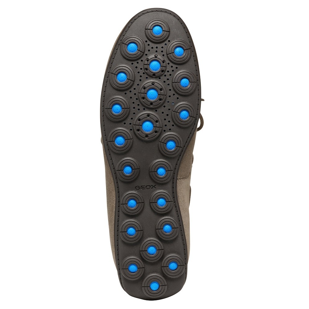 GEOX</br>Ανδρικά Μοκασίνια/Loafers Γκρι Suede SPHERICA EC16 B U55HYB 00022 C1018 Geox GEOX</br>Ανδρικά Μοκασίνια/Loafers Γκρι Suede SPHERICA EC16 B U55HYB 00022 C1018 Geox
