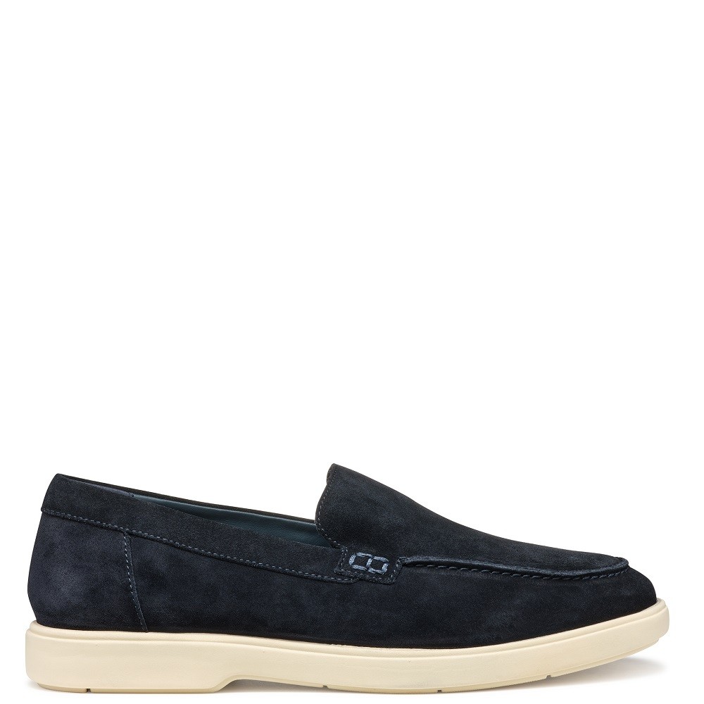 GEOX</br>Ανδρικά Μοκασίνια/Loafers Μπλε Suede SPHERICA EC17 D U55LAD 00022 C4021 Geox GEOX</br>Ανδρικά Μοκασίνια/Loafers Μπλε Suede SPHERICA EC17 D U55LAD 00022 C4021 Geox