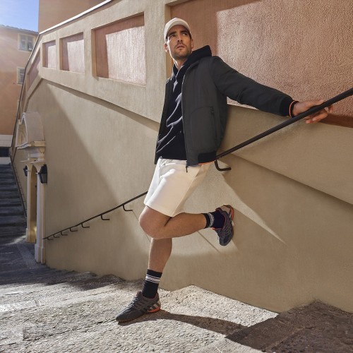 Geox SNAKE ORIGINAL A U55MNA 02214 C1006 Ανδρικά Sneakers Γκρι Suede/Mesh