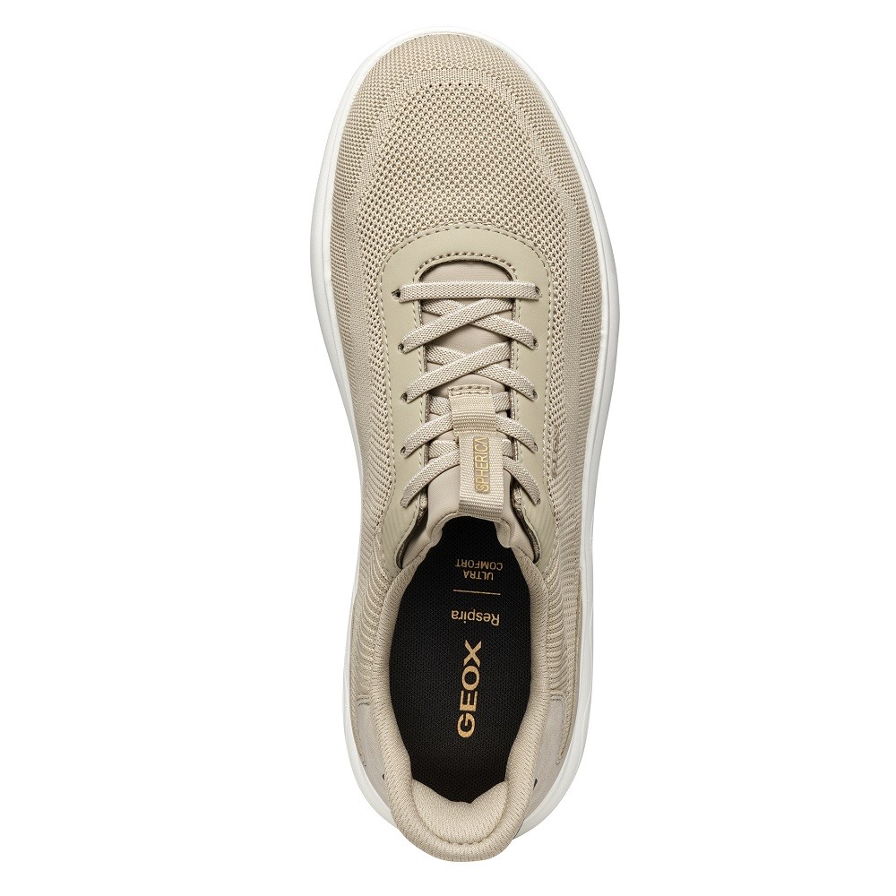 GEOX</br>Ανδρικά Sneakers Μπεζ SPHERICA PLUS A U55MPA 06KEK C5004 Geox GEOX</br>Ανδρικά Sneakers Μπεζ SPHERICA PLUS A U55MPA 06KEK C5004 Geox