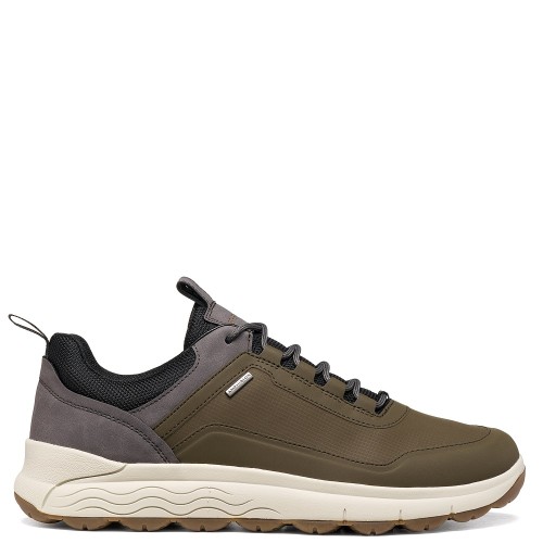 Geox SPHERICA 4X4 U56FDA 0FU9J C3009 Ανδρικά Sneakers Χακί Waterproof