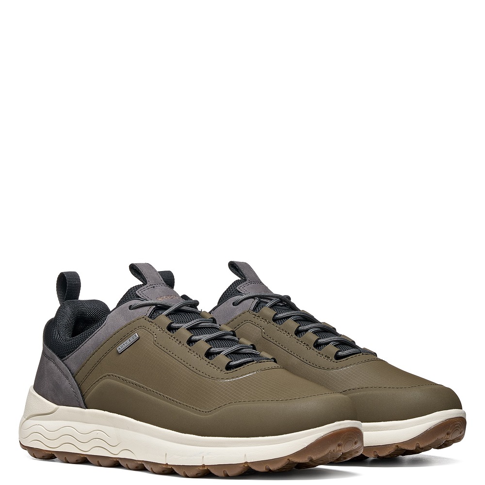 GEOX</br>Geox SPHERICA 4X4 U56FDA 0FU9J C3009 Ανδρικά Sneakers Χακί Waterproof