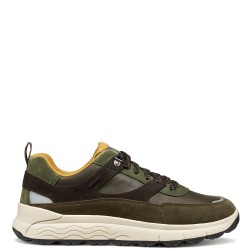Ανδρικά Sneakers Χακί/Καφέ Δέρμα Waterproof SPHERICA 4X4 B ABX C U56FDC 022CQ C3208 Geox