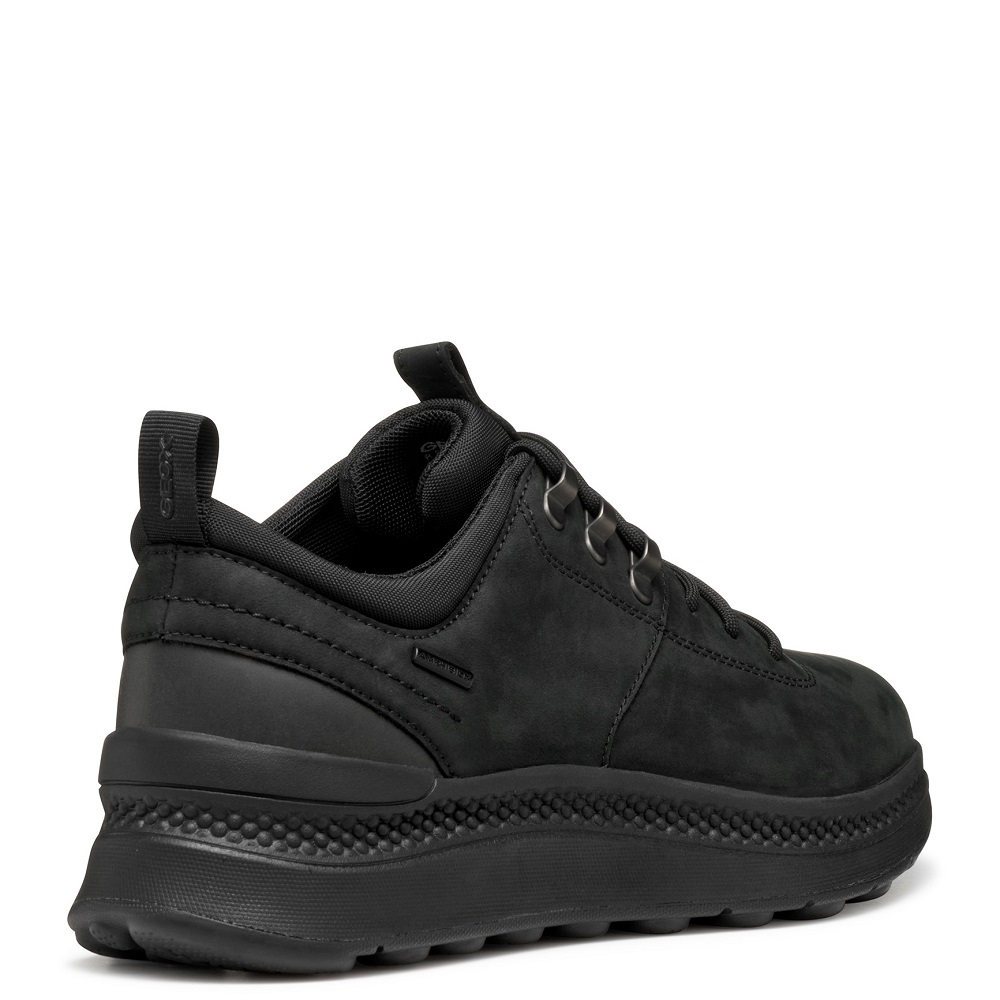 GEOX</br>Ανδρικά Sneakers Μαύρο Δέρμα Waterproof SPHERICA ACTIF X2 B ABX A U56HMA 00045 C9999 Geox GEOX</br>Ανδρικά Sneakers Μαύρο Δέρμα Waterproof SPHERICA ACTIF X2 B ABX A U56HMA 00045 C9999 Geox