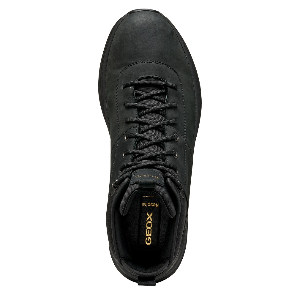 GEOX</br>Ανδρικά Μποτάκια Μαύρο Δέρμα Waterproof SPHERICA ACTIF X2 B ABX C U56HMC 04511 C9999 Geox GEOX</br>Ανδρικά Μποτάκια Μαύρο Δέρμα Waterproof SPHERICA ACTIF X2 B ABX C U56HMC 04511 C9999 Geox