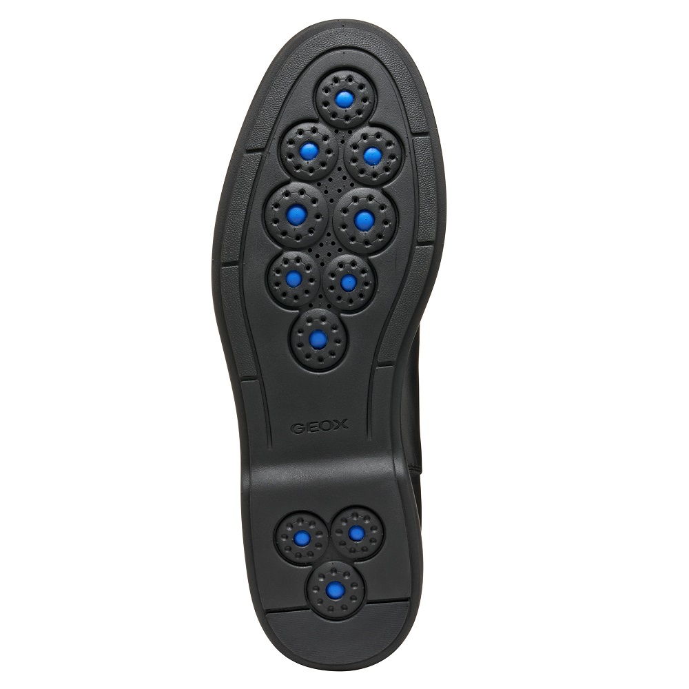 GEOX</br>Ανδρικά Μποτάκια Chelsea Μαύρο Δέρμα SPHERICA EC17 U56LAC 00043 C9999 Geox GEOX</br>Ανδρικά Μποτάκια Chelsea Μαύρο Δέρμα SPHERICA EC17 U56LAC 00043 C9999 Geox