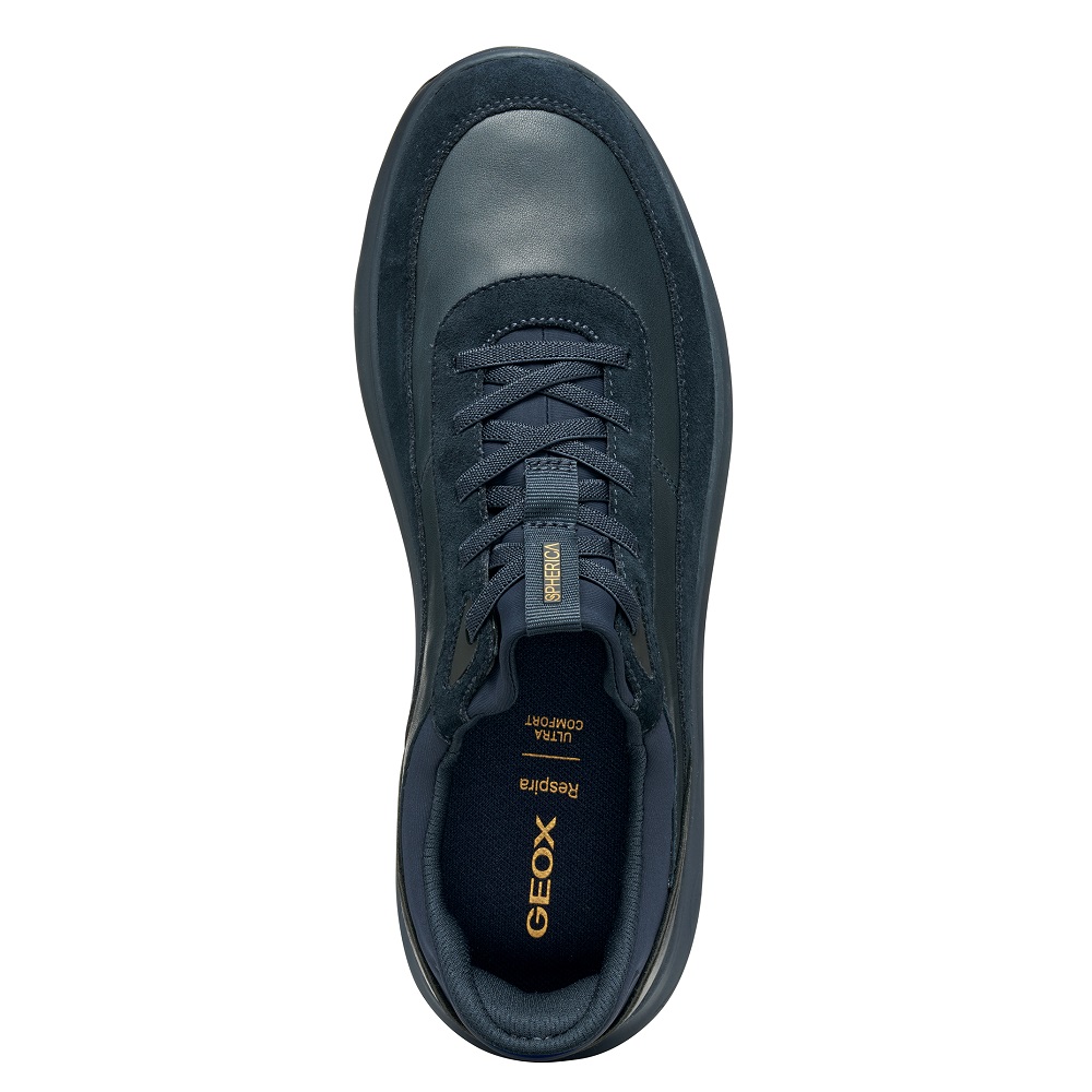 GEOX</br>Ανδρικά Sneakers Μπλε Δέρμα SPHERICA PLUS A U56MPA 08522 C4002 Geox GEOX</br>Ανδρικά Sneakers Μπλε Δέρμα SPHERICA PLUS A U56MPA 08522 C4002 Geox