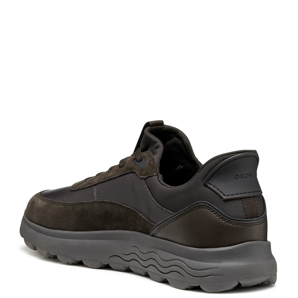 GEOX</br>Ανδρικά Sneakers Καφέ Δέρμα SPHERICA PLUS A U56MPA 08522 C6006 Geox GEOX</br>Ανδρικά Sneakers Καφέ Δέρμα SPHERICA PLUS A U56MPA 08522 C6006 Geox