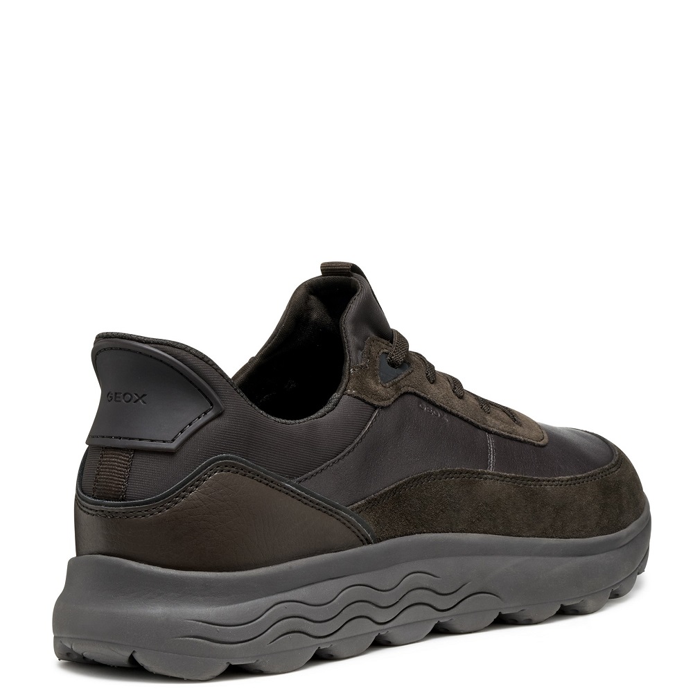GEOX</br>Ανδρικά Sneakers Καφέ Δέρμα SPHERICA PLUS A U56MPA 08522 C6006 Geox GEOX</br>Ανδρικά Sneakers Καφέ Δέρμα SPHERICA PLUS A U56MPA 08522 C6006 Geox