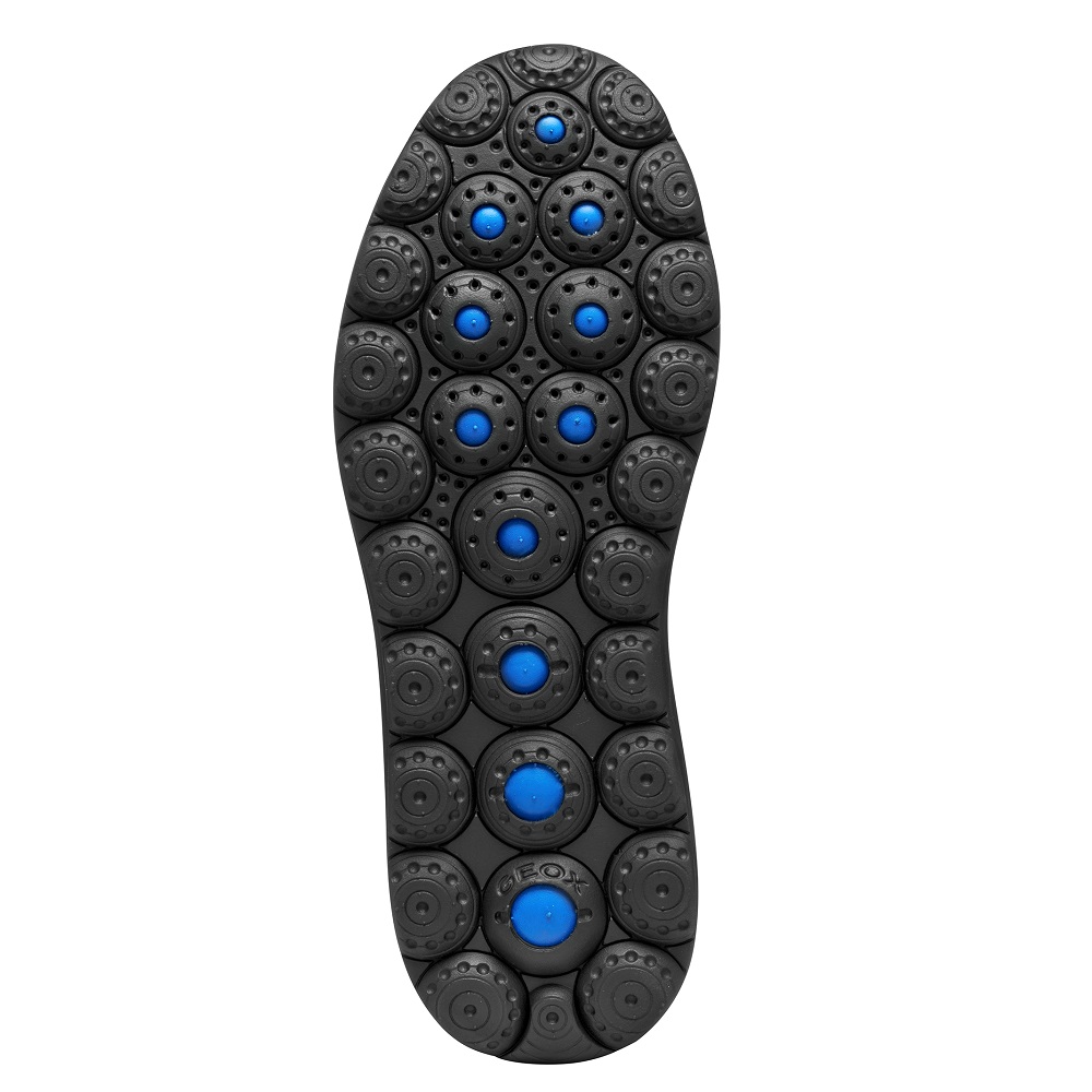 GEOX</br>Ανδρικά Sneakers Μαύρο Δέρμα SPHERICA PLUS A U56MPA 08522 C9999 Geox GEOX</br>Ανδρικά Sneakers Μαύρο Δέρμα SPHERICA PLUS A U56MPA 08522 C9999 Geox