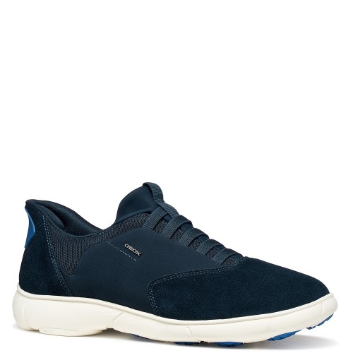 Geox NEBULA 2.0 PLUS U56MXA 02211 C4264 Ανδρικά Sneakers Μπλε Suede