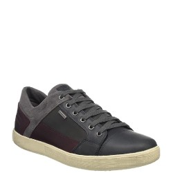Ανδρικά Sneakers Γκρι/Μπορντώ Δέρμα Waterproof TAIKI B ABX B U641UB 0FV23 C9004 Geox
