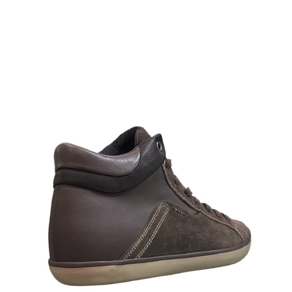 GEOX</br>Ανδρικά Μποτάκια Καφέ Suede BOX D U64R3D 022QG CL66T Geox