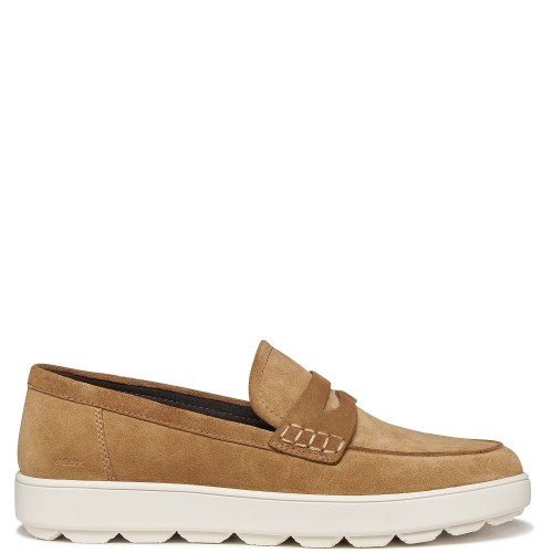 Geox SPHERICA ECUB-1 B U65EKB 00022 C6018 Ανδρικά Μοκασίνια/Loafers Ταμπά Suede